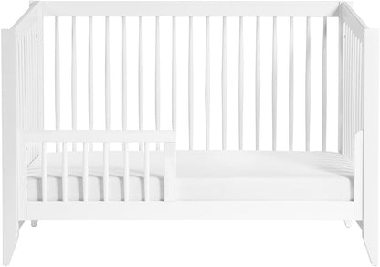 Babyletto Sprout 4-in-1 Convertible Crib w/Toddler Bed Conversion Kit - White - M10301W