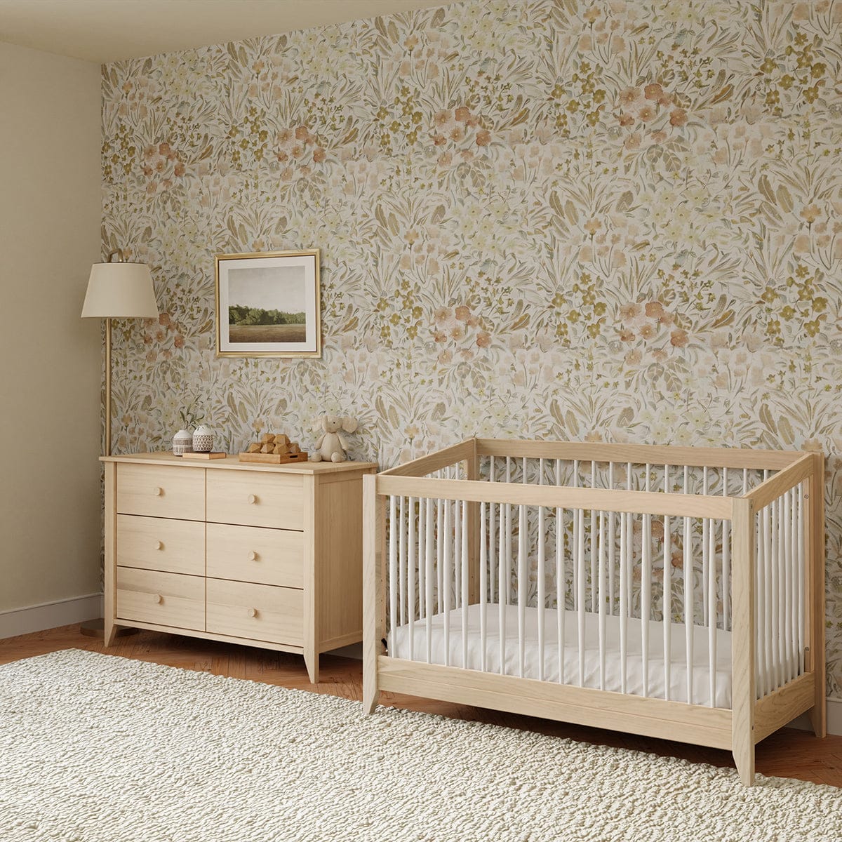 Babyletto Sprout 6-Drawer Double Dresser - Washed Natural - M10326NX