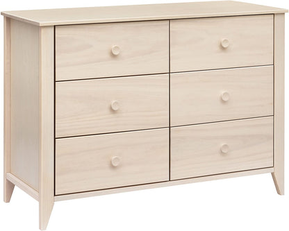 Babyletto Sprout 6-Drawer Double Dresser - Washed Natural - M10326NX