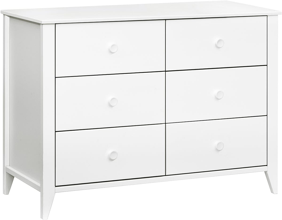 Babyletto Sprout 6-Drawer Double Dresser - White - M10326W