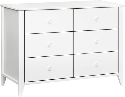 Babyletto Sprout 6-Drawer Double Dresser - White - M10326W