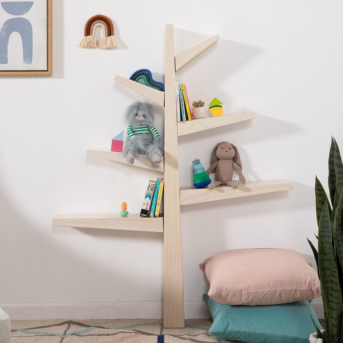 Babyletto Spruce Tree Bookcase - Washed Natural - M4626NX