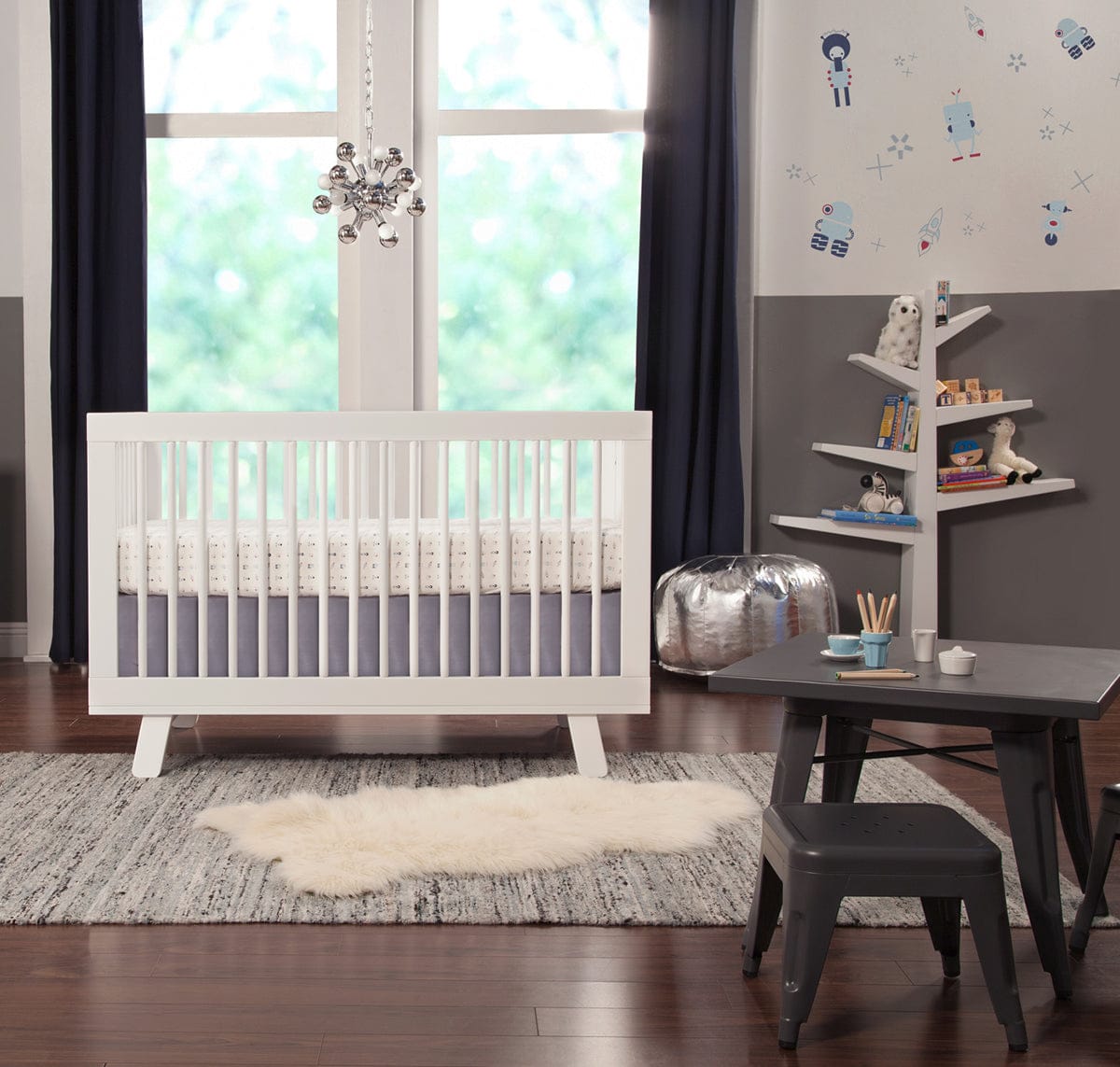 Babyletto Spruce Tree Bookcase - White - M4626W