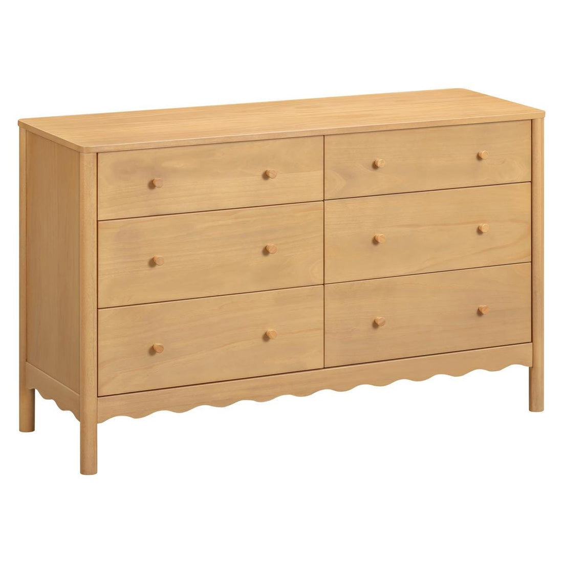 Babyletto Swell 6-Drawer Assembled Dresser - Honey - M27916HY
