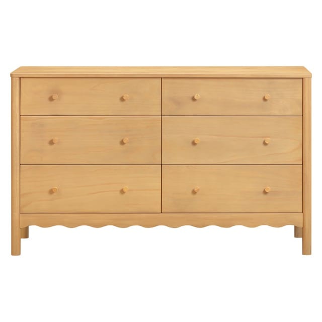 Babyletto Swell 6-Drawer Assembled Dresser - Honey - M27916HY