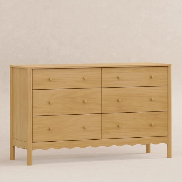 Babyletto Swell 6-Drawer Assembled Dresser - Honey - M27916HY