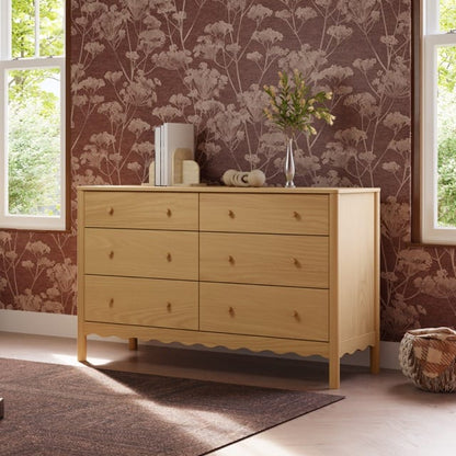 Babyletto Swell 6-Drawer Assembled Dresser - Honey - M27916HY