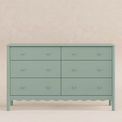 Babyletto Swell 6-Drawer Assembled Dresser - Light Sage - M27916LS