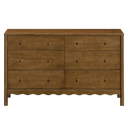Babyletto Swell 6-Drawer Assembled Dresser - Natural Walnut - M27916NL