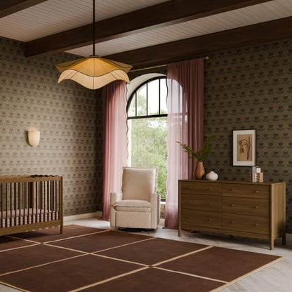 Babyletto Swell 6-Drawer Assembled Dresser - Natural Walnut - M27916NL