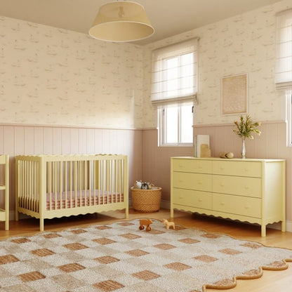 Babyletto Swell 6-Drawer Assembled Dresser - Pale Yellow - M27916PY