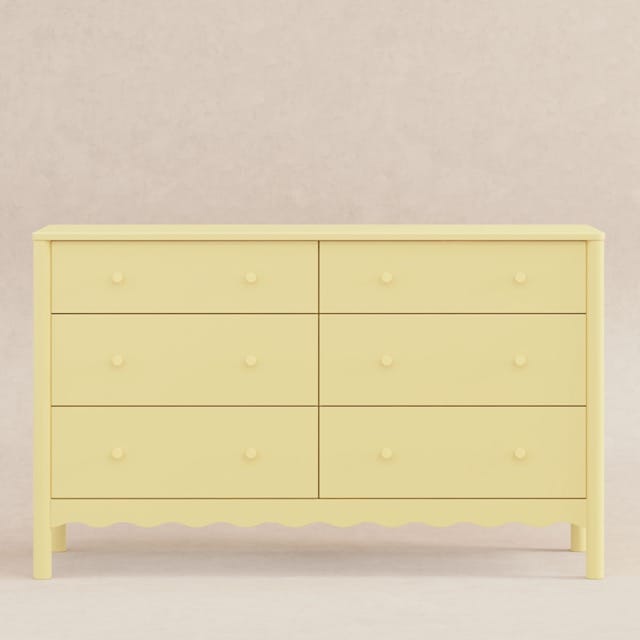 pre assembled baby dresser Swell 6-Drawer Assembled Dresser Babyletto Color: Pale Yellow