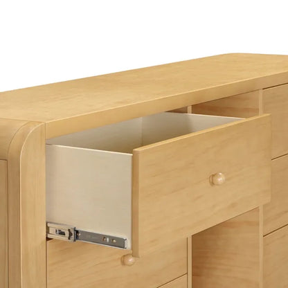 Babyletto TipToe 6-Drawer Assembled Dresser with Cubbies - Honey - M18416HY
