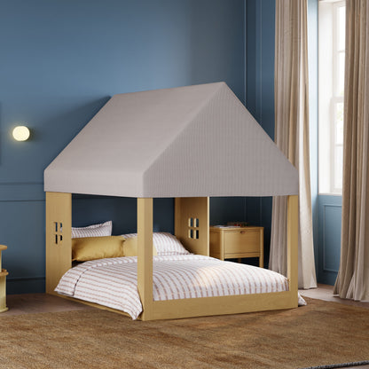 Babyletto Uchi Montessori-Inspired House Full Bed - Honey