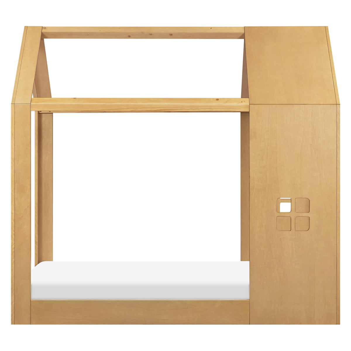 Babyletto Uchi Montessori-Inspired House Twin Bed - Honey