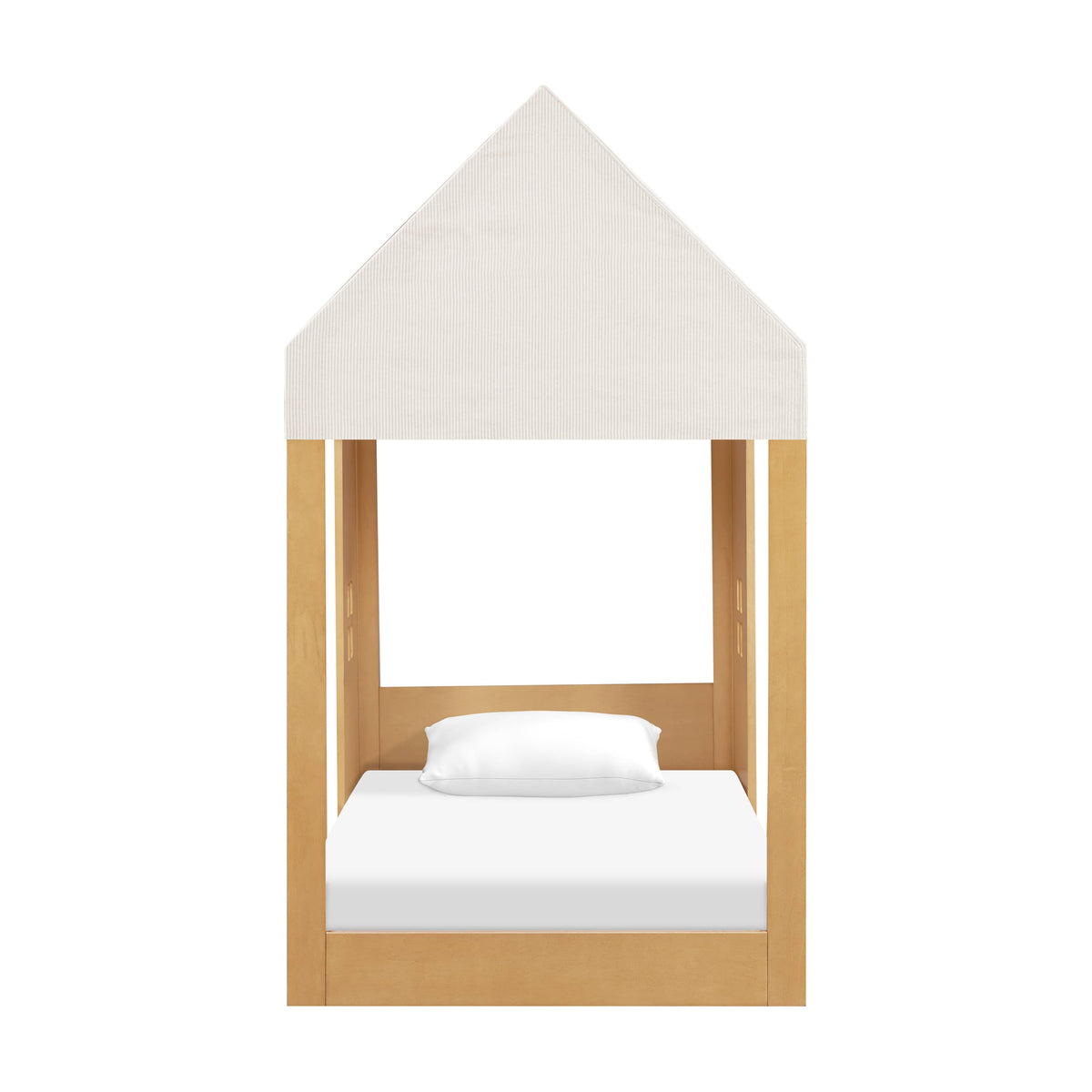 Babyletto Uchi Montessori-Inspired House Twin Bed - Honey