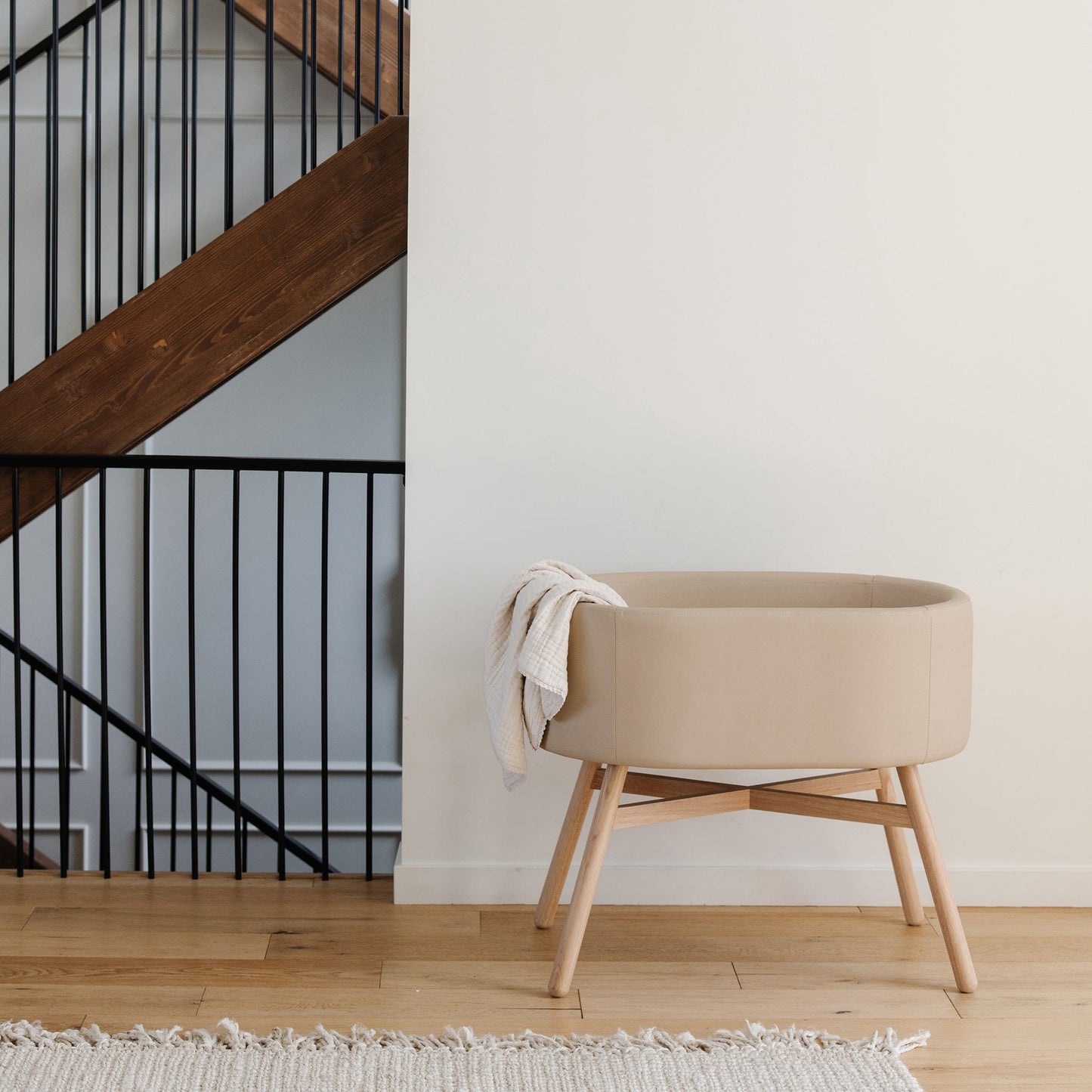 Babyletto x GATHRE Capsule Bassinet - Millet - M26834GMLB