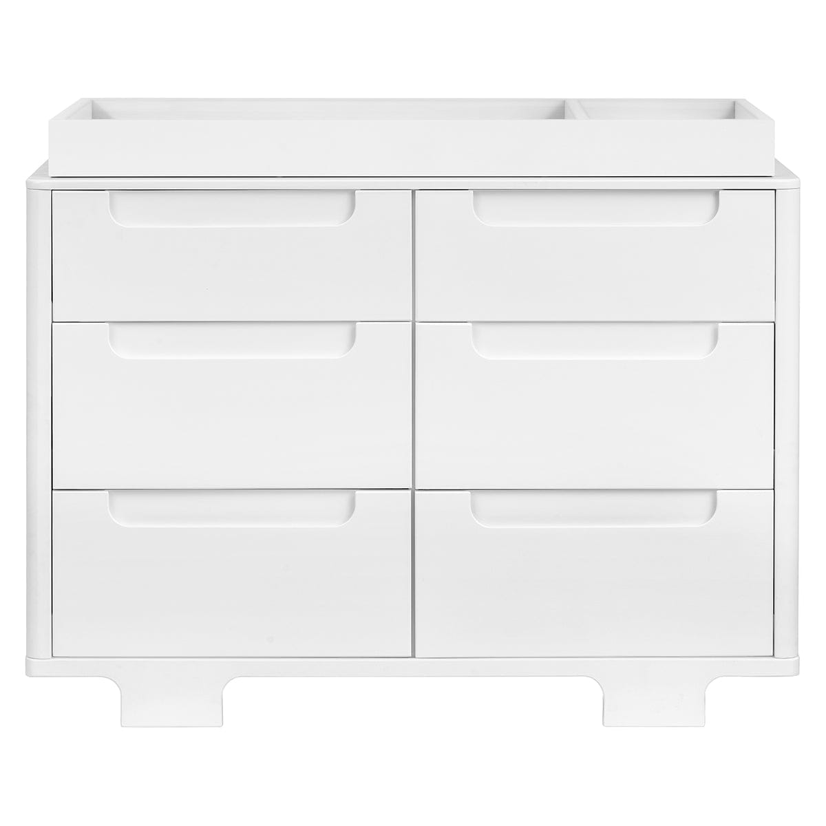 white baby dresser Yuzu 6-Drawer Dresser