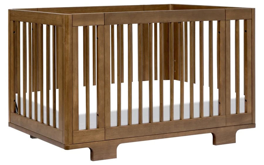 Babyletto Yuzu 8-in-1 Convertible Crib with All-Stages Conversion Kit - Natural Walnut - M23401NL