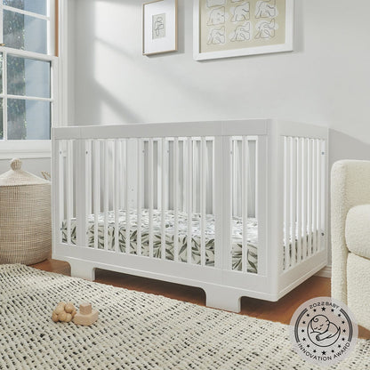 Babyletto Yuzu 8-in-1 Convertible Crib with All-Stages Conversion Kit - White - M23401W
