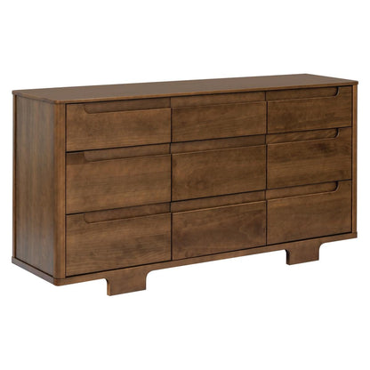 Babyletto Yuzu 9-Drawer Assembled Dresser - Natural Walnut - M23428NL