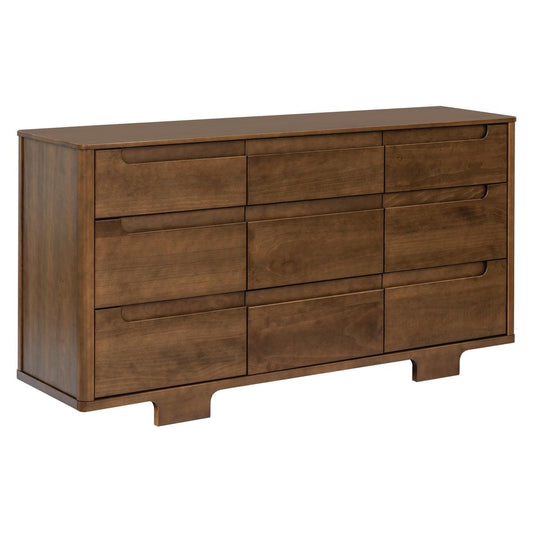 Babyletto Yuzu 9-Drawer Assembled Dresser - Natural Walnut - M23428NL