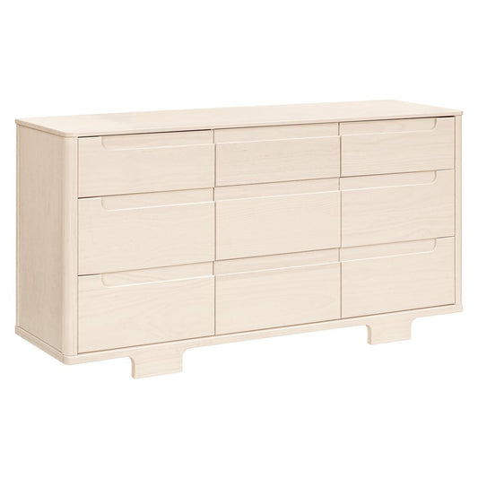 Babyletto Yuzu 9-Drawer Assembled Dresser - Washed Natural - M23428NX
