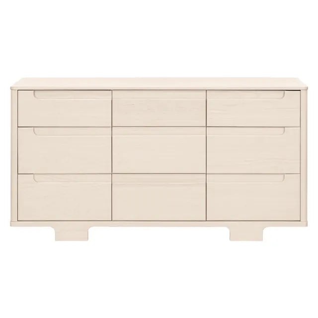 Babyletto Yuzu 9-Drawer Assembled Dresser - Washed Natural - M23428NX