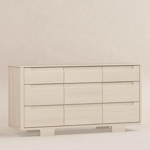 Babyletto Yuzu 9-Drawer Assembled Dresser - Washed Natural - M23428NX