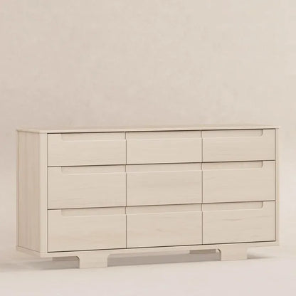 Babyletto Yuzu 9-Drawer Assembled Dresser - Washed Natural - M23428NX