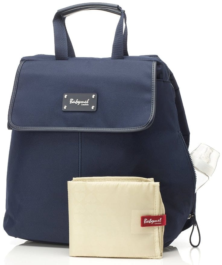 Babymel Harlow Backpack Diaper Bag  - Navy - BM6433