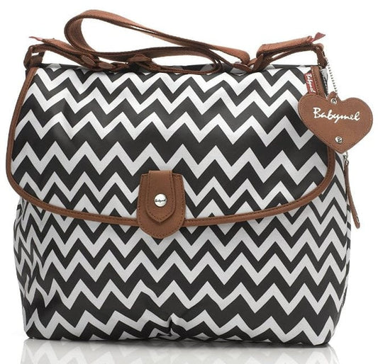 Babymel Satchel Diaper Bag - ZigZag - BM6228