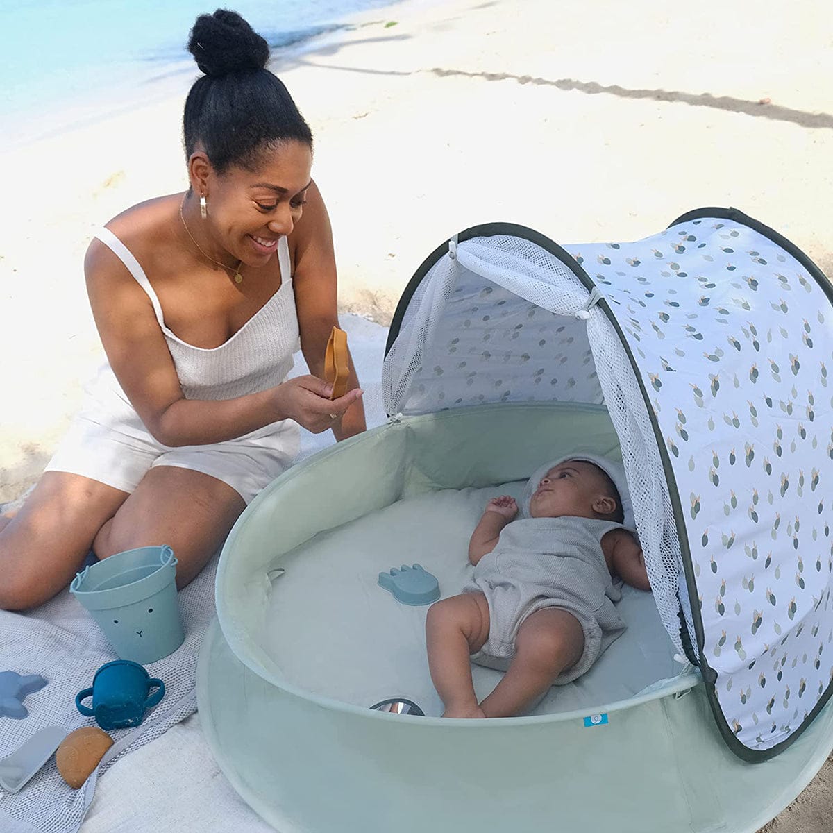 Babymoov Aquani Provence Anti-UV Pop-Up Tent & Pool - A035221