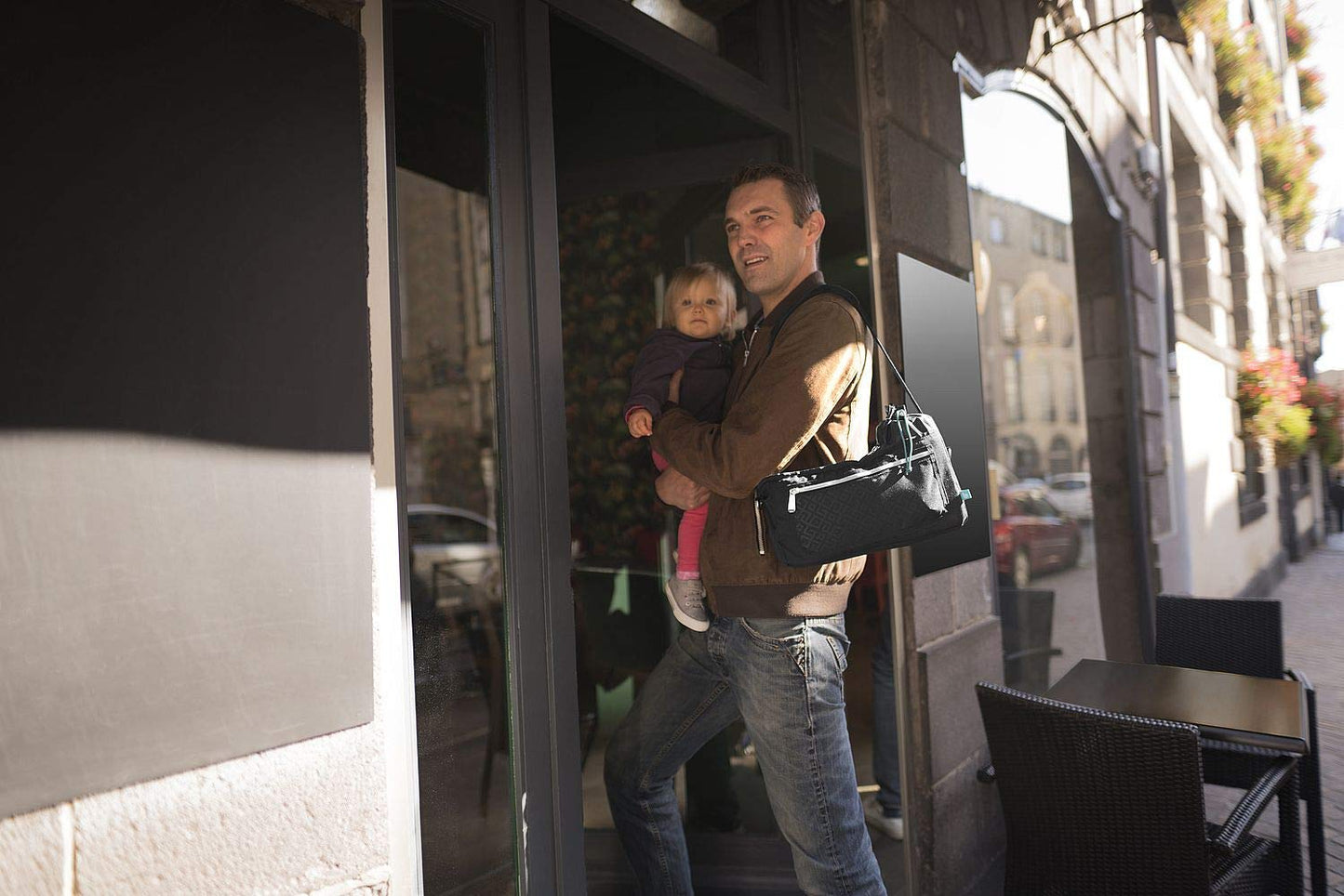 Babymoov Premium Universal Stroller Organizer - Black - A045603