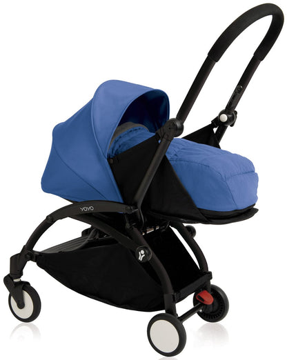 Babyzen 2018 Yoyo+ 0+ Newborn Compact Stroller - Black / Blue