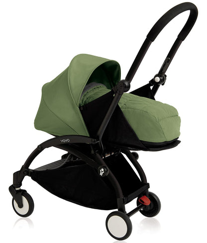 Babyzen 2018 Yoyo+ 0+ Newborn Compact Stroller - Black / Peppermint