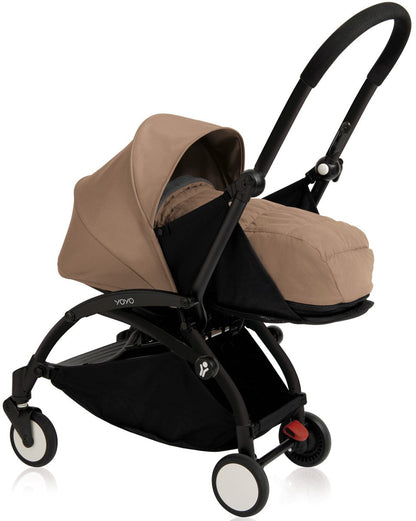 Babyzen 2018 Yoyo+ 0+ Newborn Compact Stroller - Black / Taupe