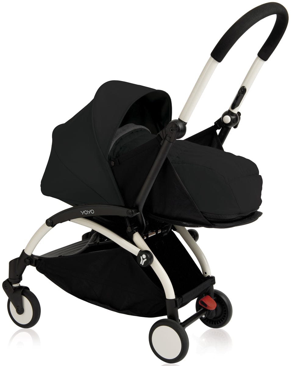 Babyzen 2018 Yoyo+ 0+ Newborn Compact Stroller - White / Black
