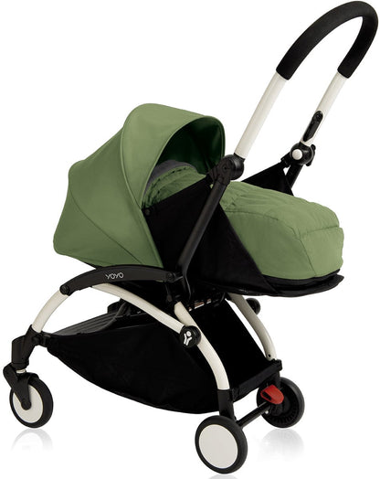 Babyzen 2018 Yoyo+ 0+ Newborn Compact Stroller - White / Peppermint