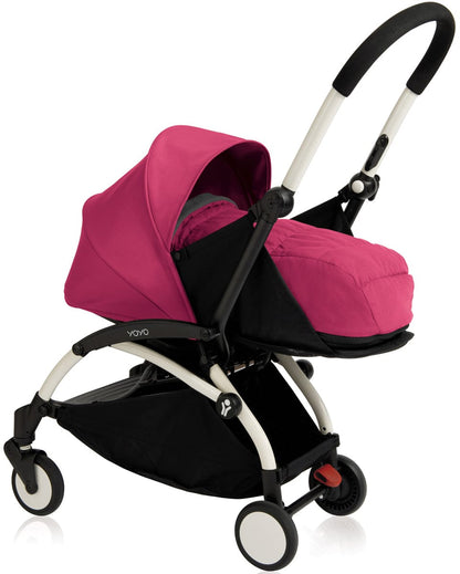 Babyzen 2018 Yoyo+ 0+ Newborn Stroller - White / Pink