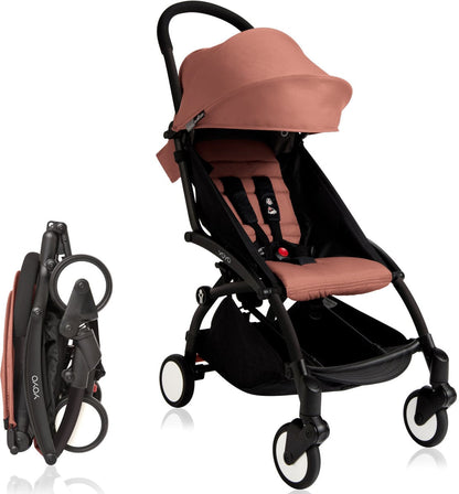 Babyzen 2018 / 2019 Yoyo+ 6+ Compact Stroller - Black / Ginger