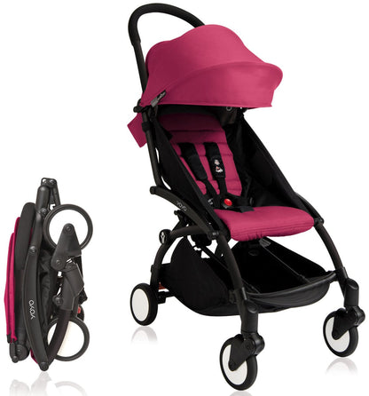 Babyzen 2018 / 2019 Yoyo+ 6+ Compact Stroller - Black / Pink