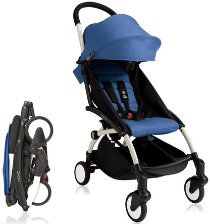 Babyzen 2018 / 2019 Yoyo+ 6+ Compact Stroller - White /Blue