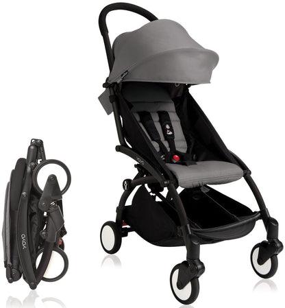 Babyzen 2018 / 2019 Yoyo+ 6+ Compact Stroller - Black / Grey - US10101-BL-GRY