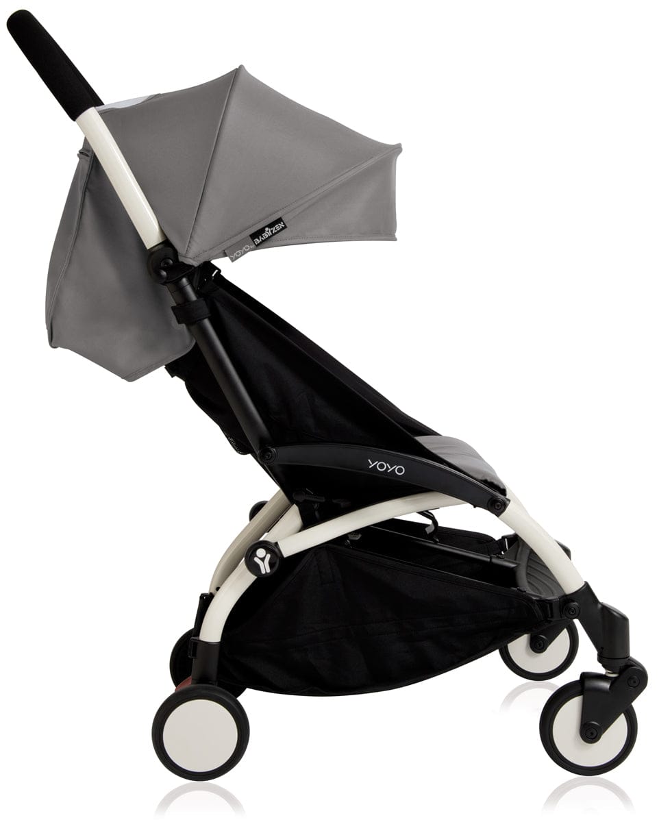 Babyzen 2018 / 2019 Yoyo+ 6+ Compact Stroller - White /Grey - US10101-WH-GRY