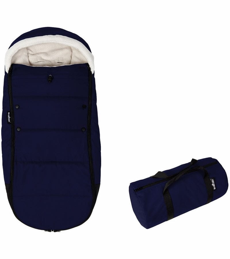 Babyzen 2018 / 2019 Yoyo+ 6+ Stroller & Polar Footmuff - Black / Blue - US10101-BL-AFB-FTMF