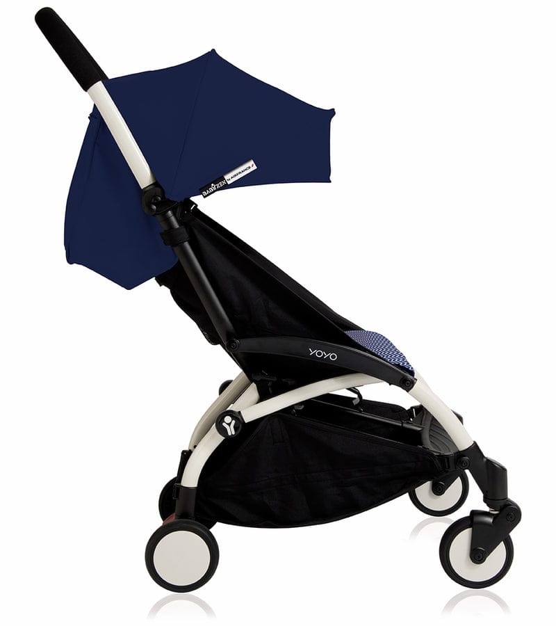 Babyzen 2018 / 2019 Yoyo+ 6+ Stroller & Polar Footmuff - White /Blue