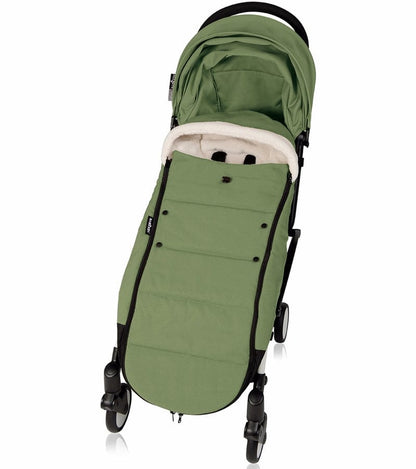 Babyzen 2018 / 2019 Yoyo+ 6+ Stroller & Polar Footmuff - White / Peppermint - US10101-WH-PEP-FTMF
