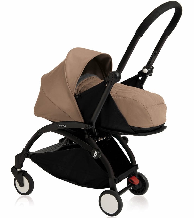 Babyzen 2019 Yoyo+ 0+ Newborn Compact Stroller - Black / Taupe - US10101-02-US10107-06