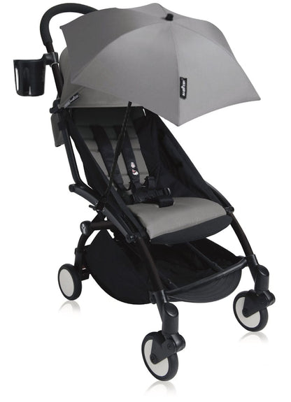 Babyzen 2019 YOYO+ 6+ Compact Stroller Bundle - Black / Grey - CYB-BLK-GRY